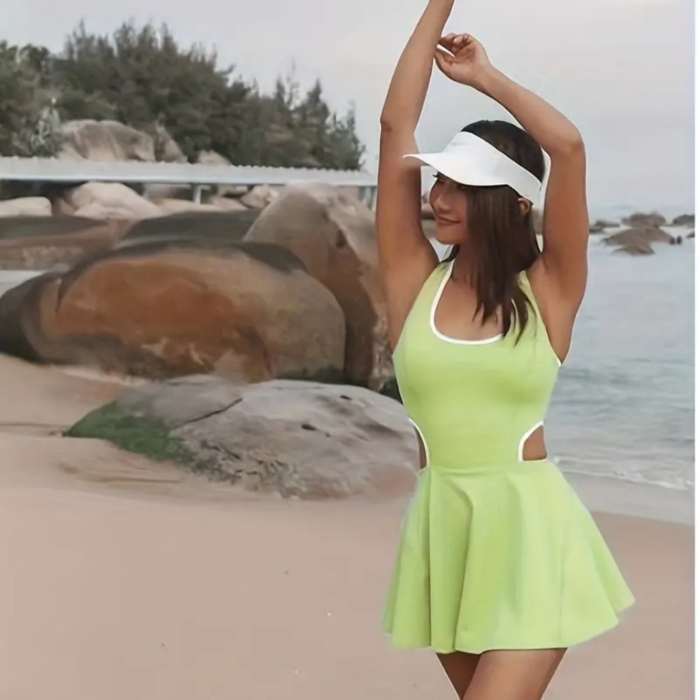 AeroFlex - NWOT Athleisure Tennis Dress - Picture 1 of 6